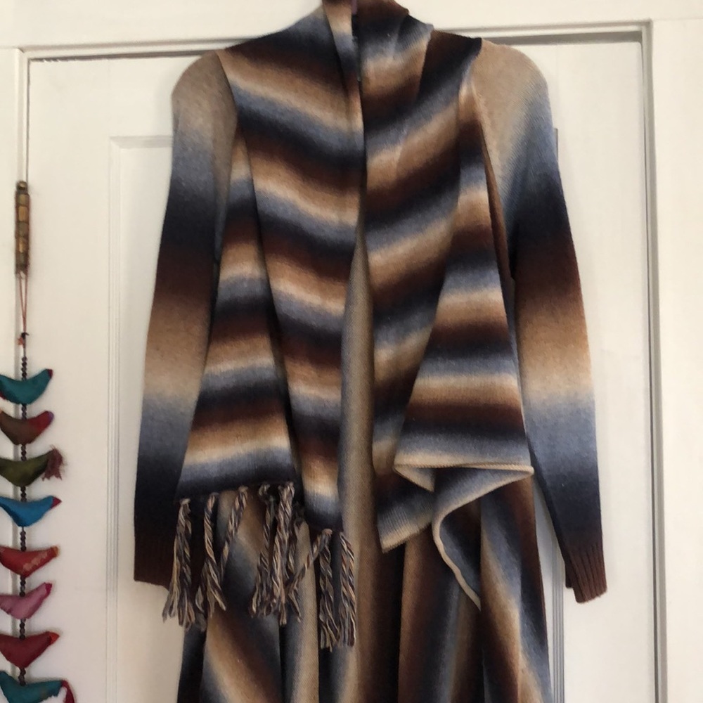 Violet Ruby Multi Colored Convertible Cardigan - image 5